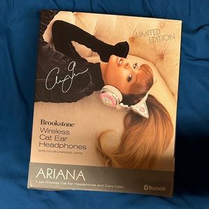 Brookstone Limited Edition Ariana Grande headphones